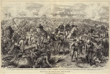 The Zulu War, the Battle of Ulundi, Inside the Square